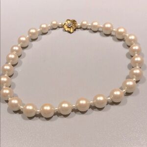 CAROLEE Faux Pearl Necklace / Vintage